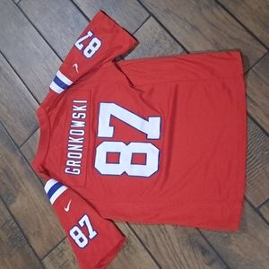 Kids large 14/16 New England Patriots Gronk jersey